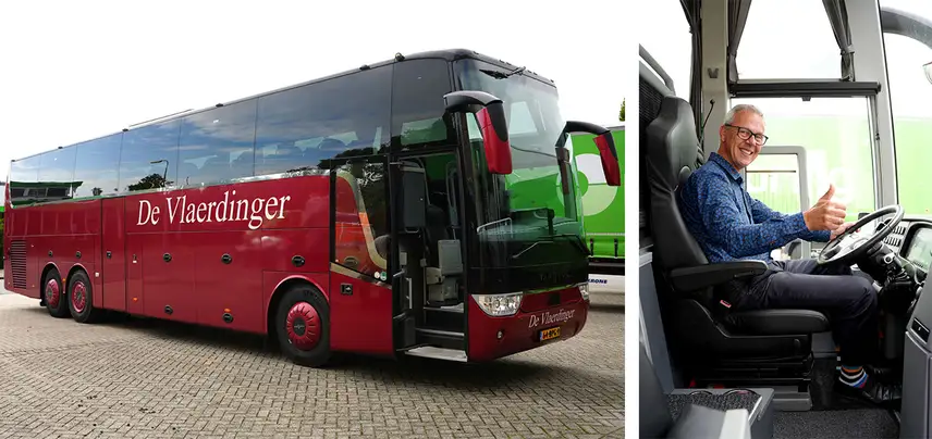 ISRI driver's seat on the “De Vlaerdinger” bus repaired quickly