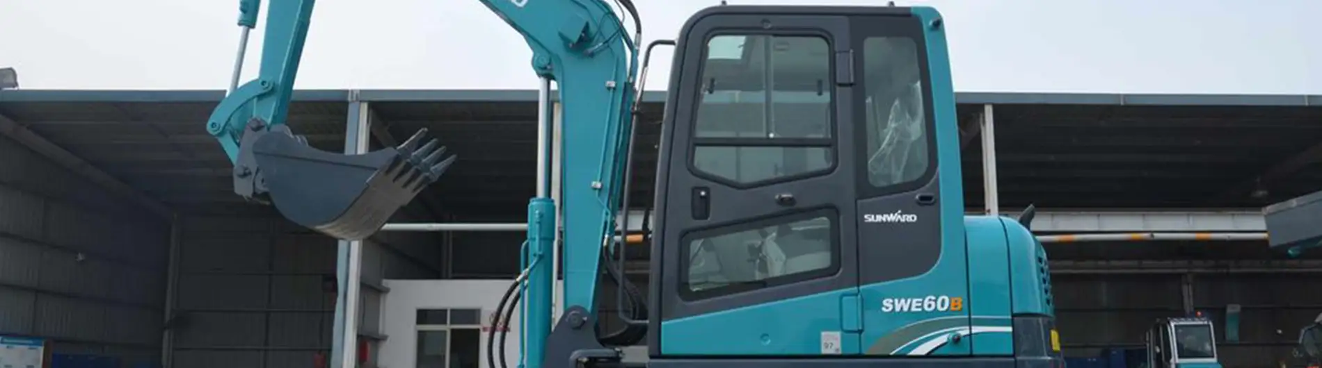 Sunward construction machinery equipped with UnitedSeats operator seats