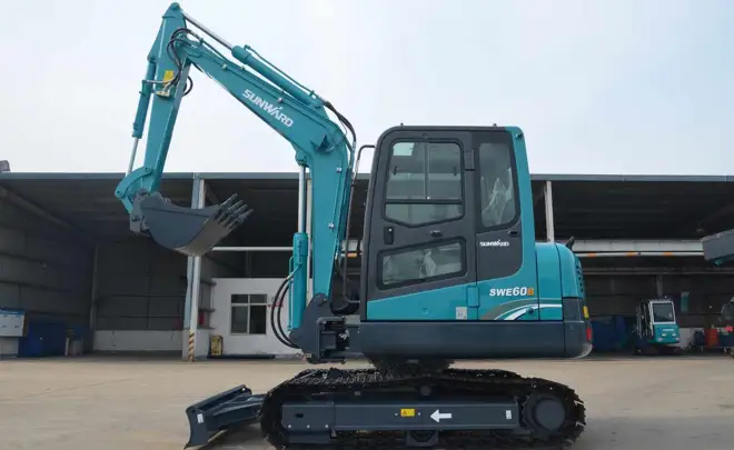 Sunward SWE60 machine with UnitedSeats seats