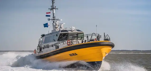 Mira boot loodswezen met ISRI NTS2