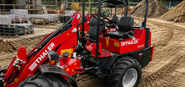 UnitedSeats US20 seats installed on Thaler shovels