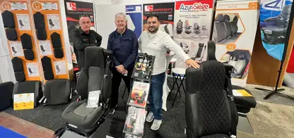 UnitedSeats dealer Azur Siège France represents UnitedSeats at the Solutrans show in Lyon