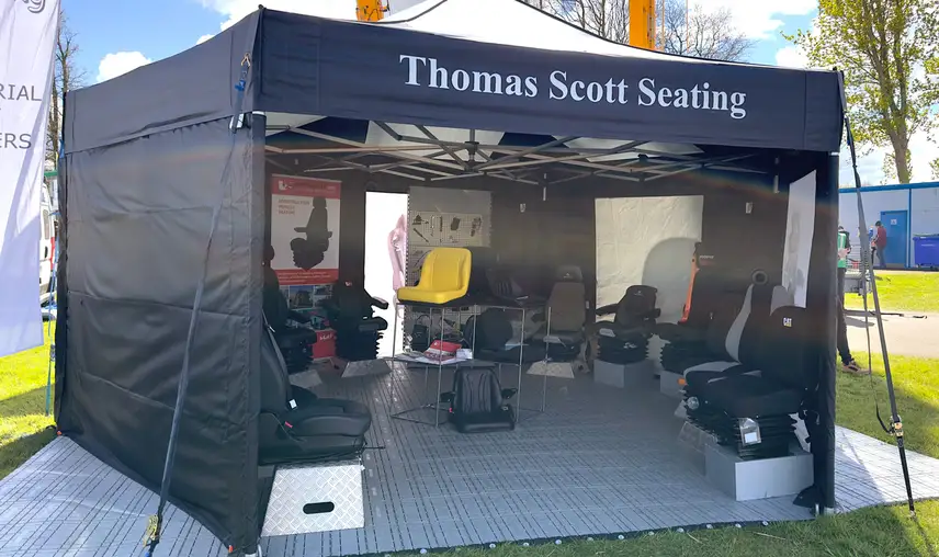 UnitedSeats dealer Thomas Scott at ScotPlant 2024