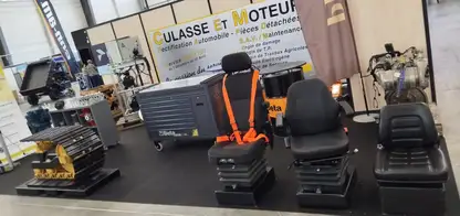 UnitedSeats dealer B.F. Equipement showcases UnitedSeats at BTP & Travaux de Montagne show