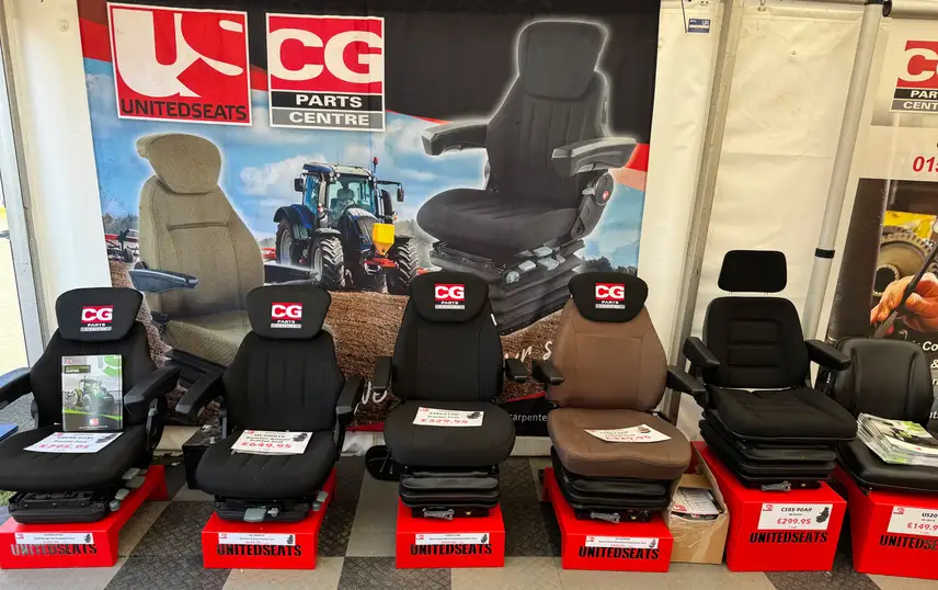 UnitedSeats dealer Carpenter Goodwin attends the Royal Welsh show 2026
