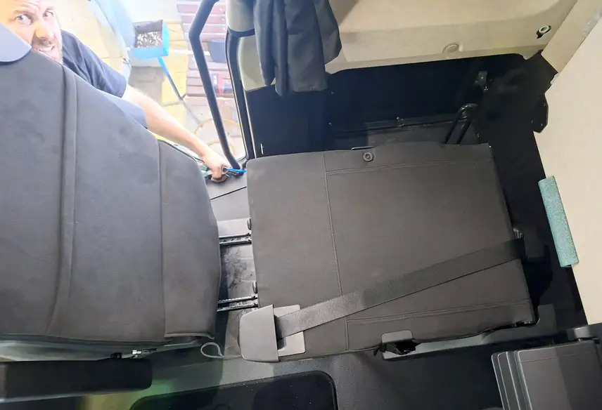 Mercedes customer asks for Voyager C70 air seat in new truck
