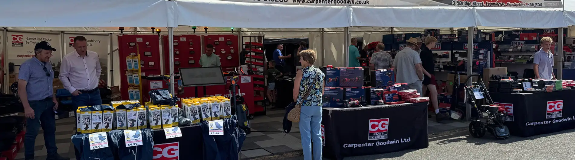 UnitedSeats dealer Carpenter Goodwin attends the Royal Welsh Show 2026