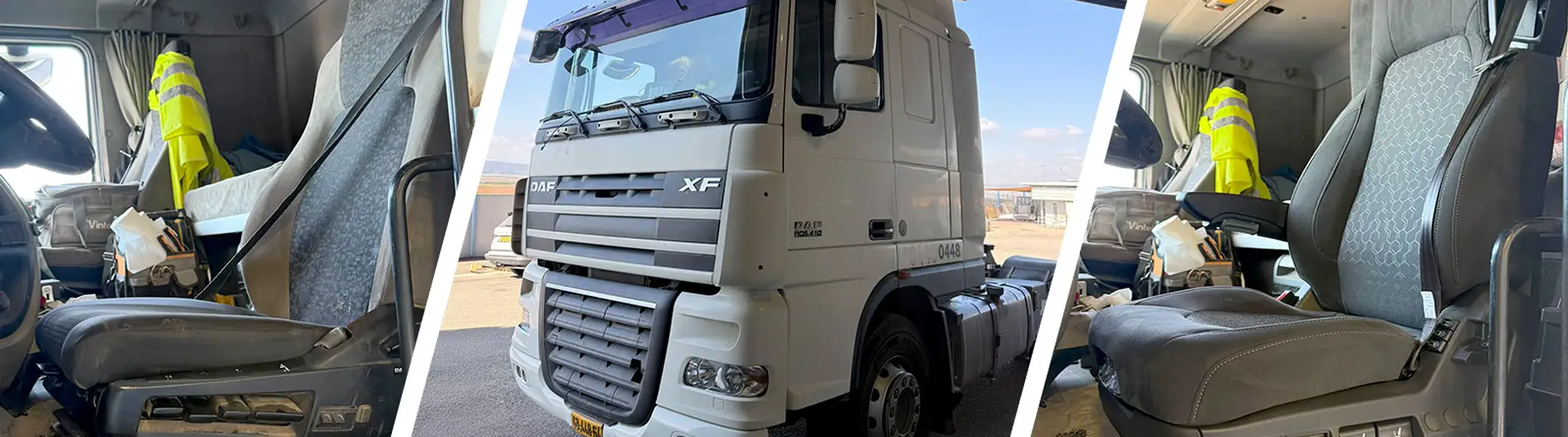 UnitedSeats dealer Afsir installs Voyager C70 in DAF truck