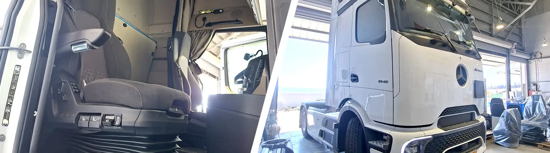 Mercedes customer asks for Voyager C70 air seat in new truck