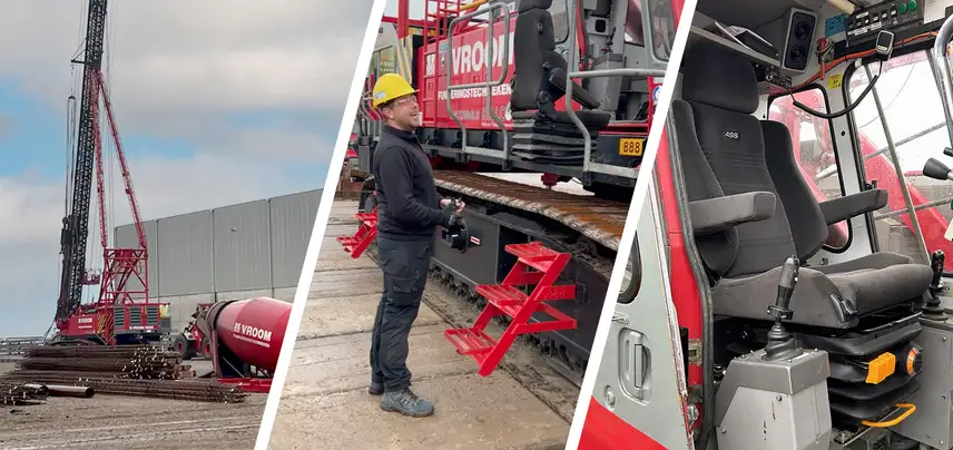 Built-in ISRI/ASS crane seat combination