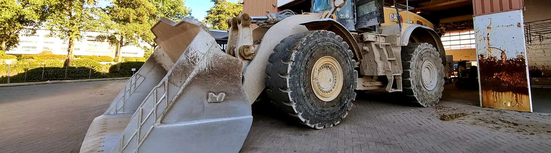 Meer zitcomfort en minder fysieke belasting voor Caterpillar shovel chauffeurs Renewi