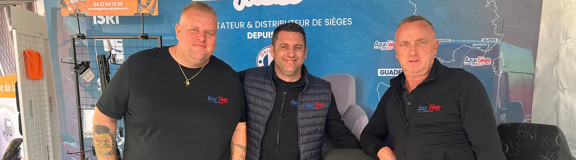 UnitedSeats dealer Azur Siège France represents UnitedSeats at the Sommet de L’Elevage show