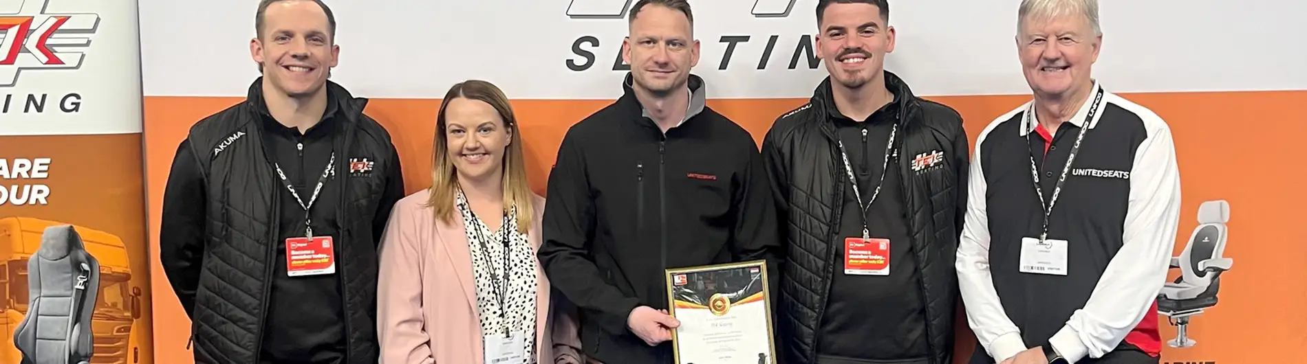 UnitedSeats dealer TEK Seating at Lamma Show 2025