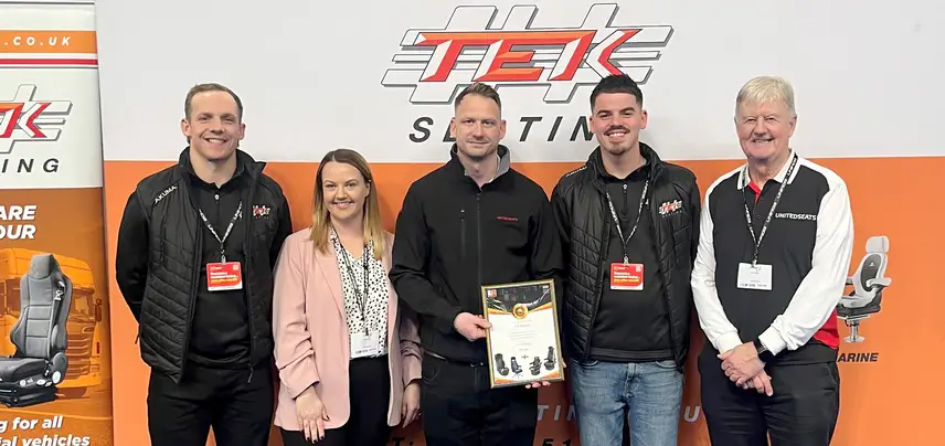 UnitedSeats dealer TEK Seating at Lamma Show 2025