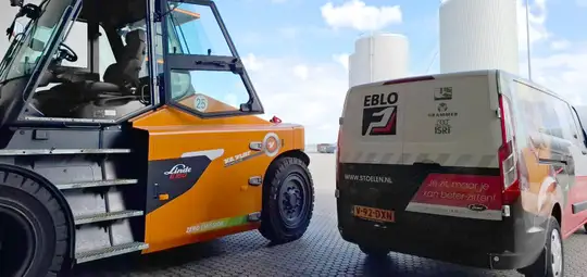 Maatwerk in de cabine: zitoplossingen voor twee 16-tons Linde heftrucks
