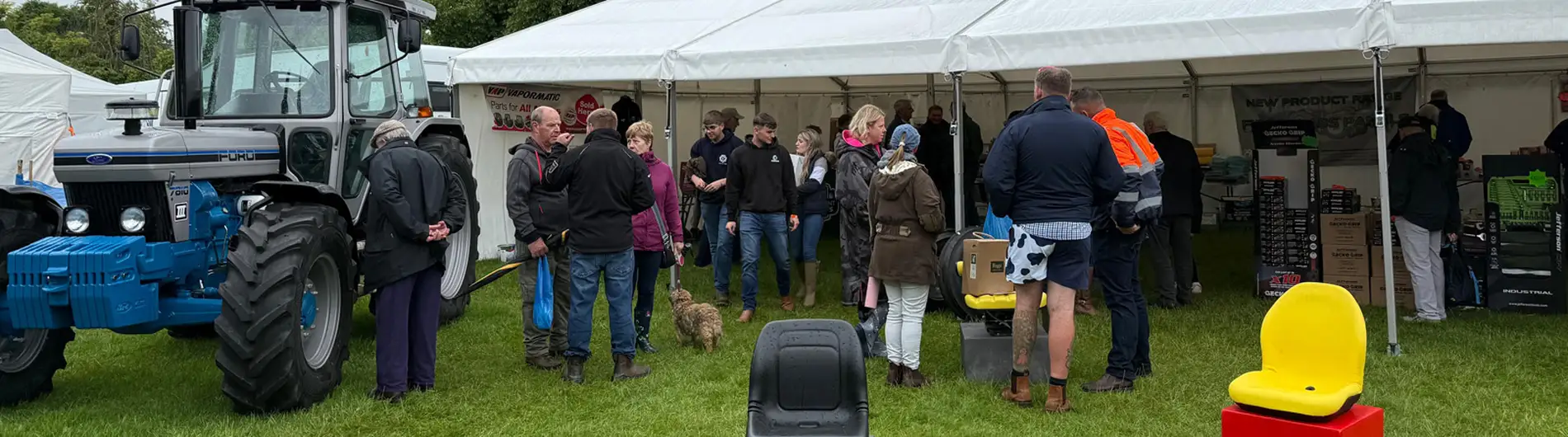 UnitedSeats dealer Independent Agriparts showcased UnitedSeats products at TractorFest 2026