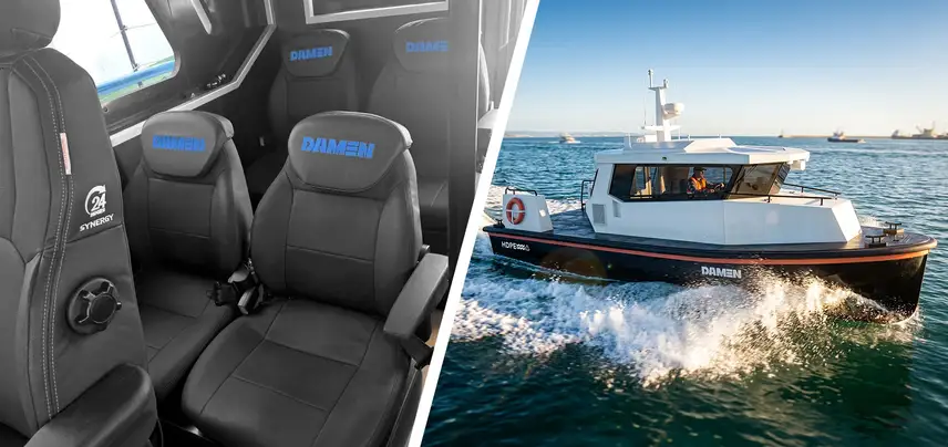 Boat builder Damen chooses UnitedSeats