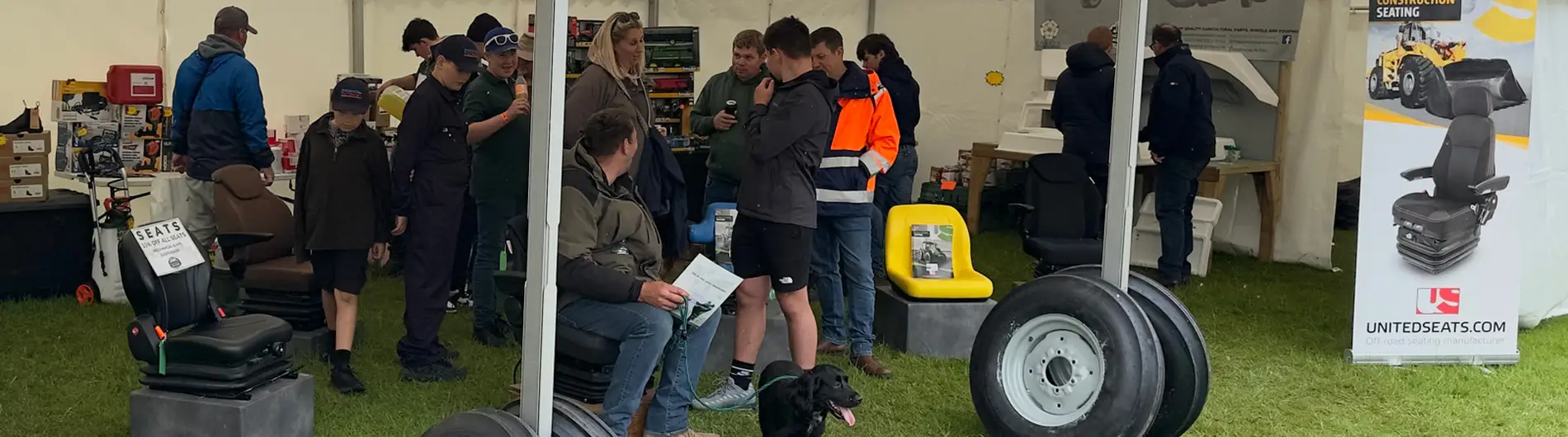 UnitedSeats dealer Independent Agri Parts find success at TractorFest