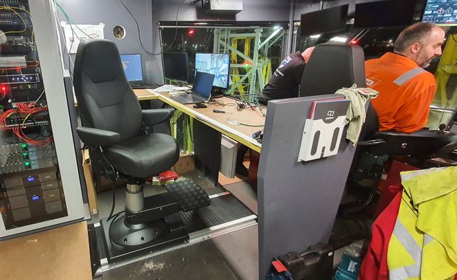 Boskalis kiest voor Norsap stuurstoel in nieuwe cabine