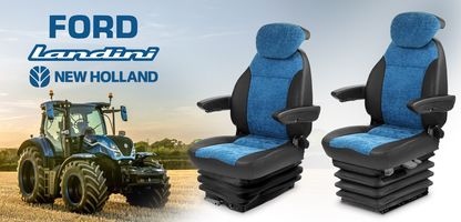 UnitedSeats propose des options de sièges « bleus » pour Ford, Landini et New Holland
