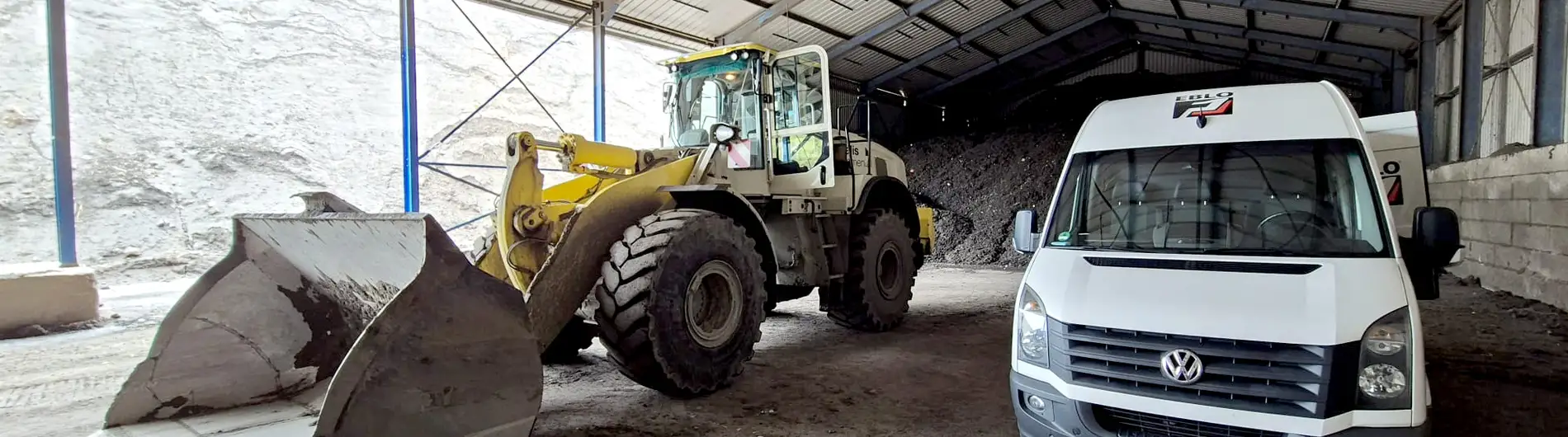 CAT excavator with excavator seat