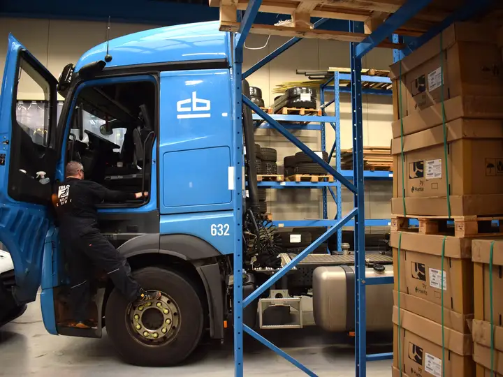 EBLO installe un siège de camion UnitedSeats pour Cementbouw