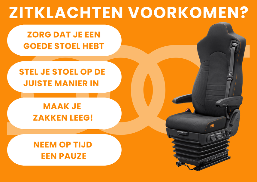 Zitklachten voorkomen