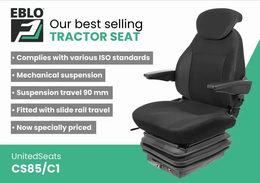 UnitedSeats Tractor seat CS85/C1