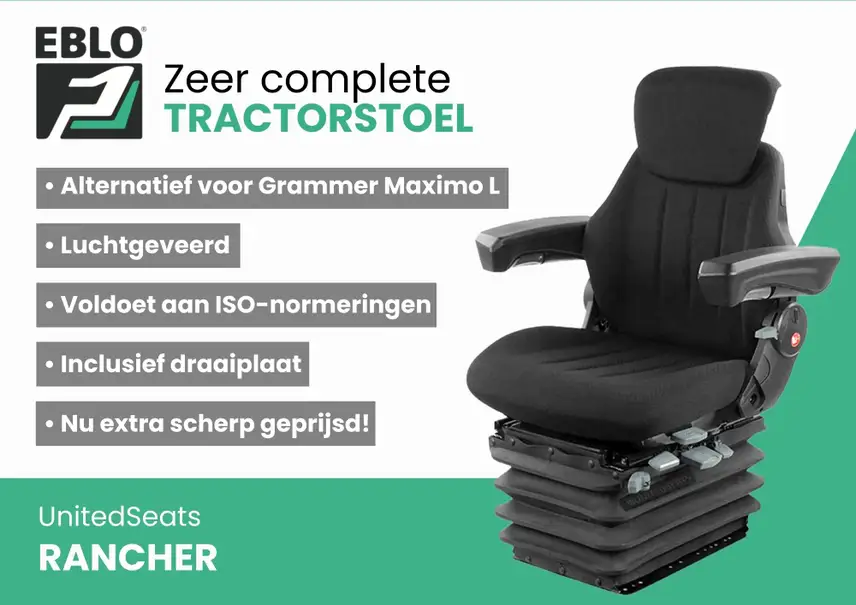 UnitedSeats Rancher trekkerstoel