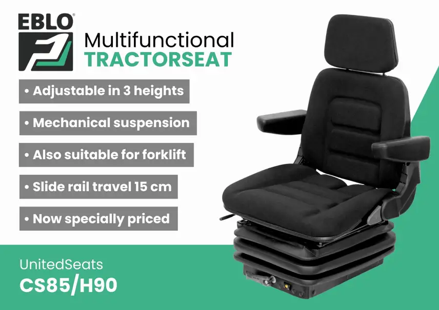 UnitedSeats CS8/5H90  tractor seat