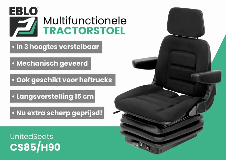 UnitedSeats CS85/H90 trekkerstoel