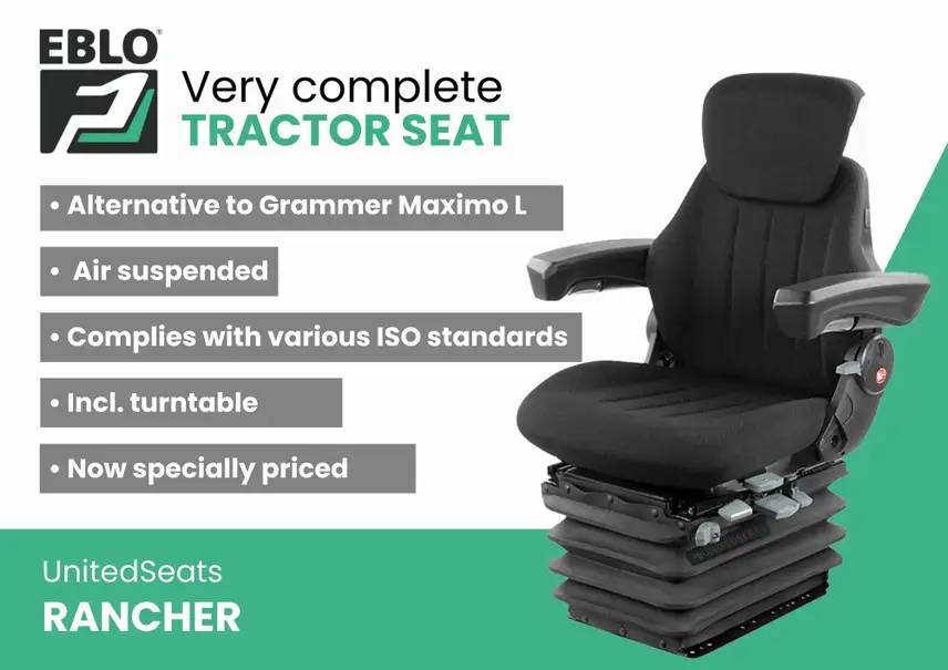 UnitedSeats Rancher tractorseat