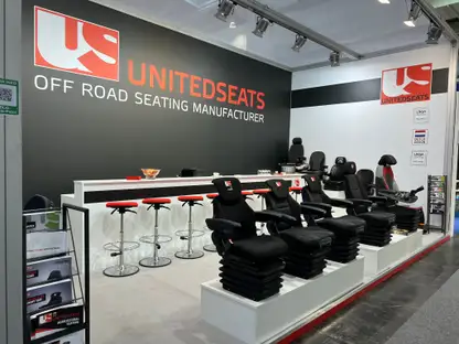 UnitedSeats stand at the Agritechnica 2023