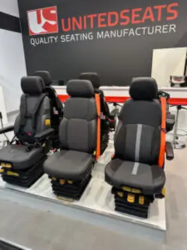 UnitedSeats seats at the Bauma exhibition