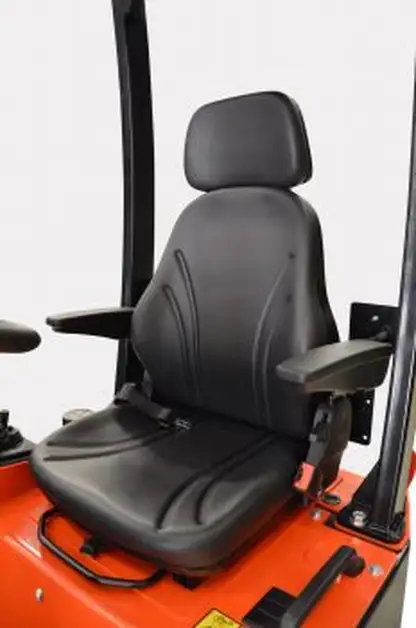 Kubota machine with UnitedSeats seat