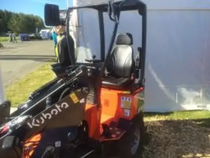 Kubota machine met UnitedSeats stoel