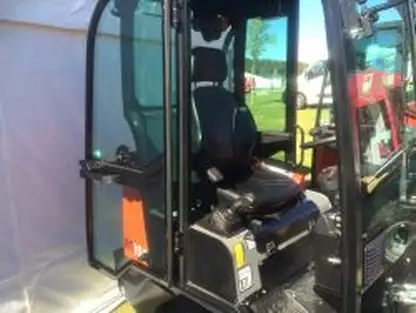 Kubota machine with UnitedSeats seat