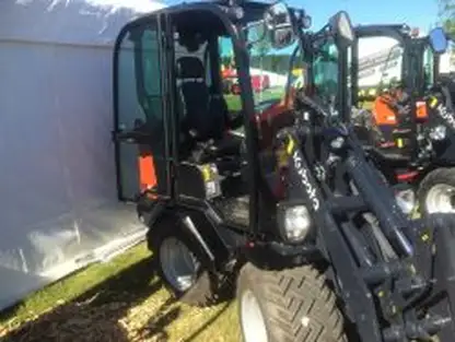 Kubota machine met UnitedSeats stoel