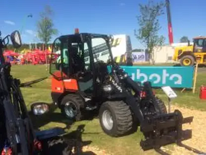 Kubota machine met UnitedSeats stoel