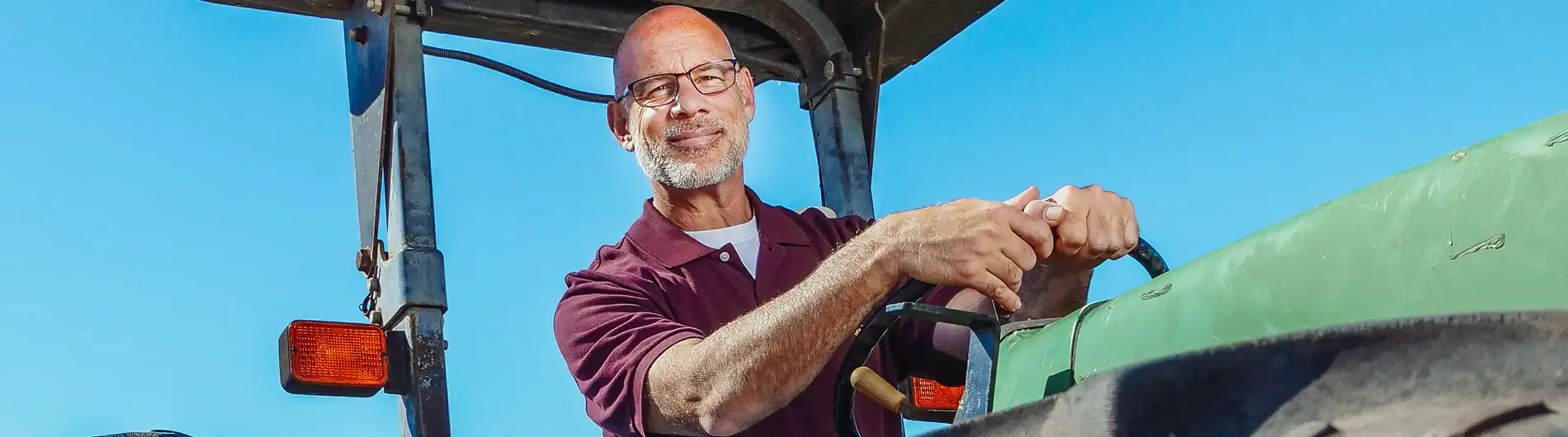 Trekker met trekkerstoel