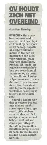 isri busstoel houdt chauffeurs koel tijdens warme zomermaanden