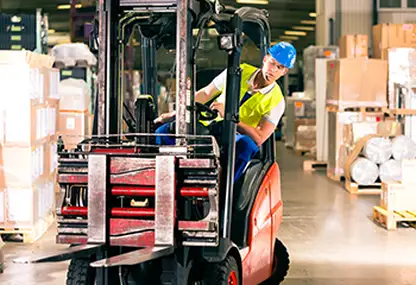 Seats for forklift