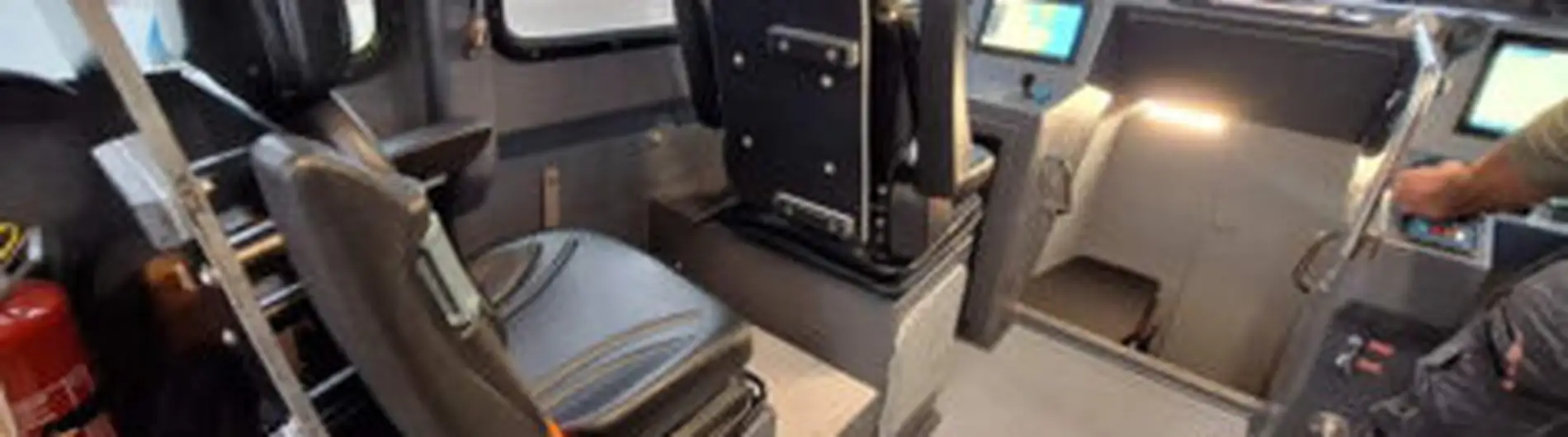 UnitedSeats seats inside marine application