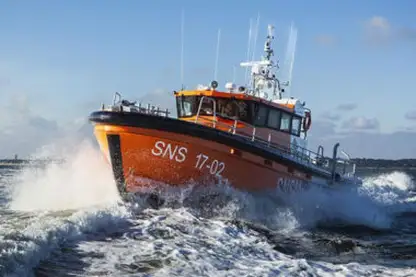 SNSM take delivery of a new boat fitted with MGV35 seats