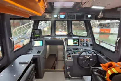 SNSM take delivery of a new boat fitted with MGV35 seats