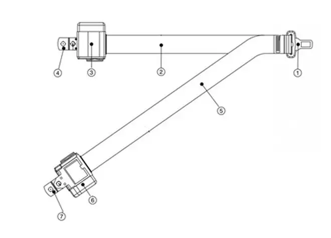 tekening streambelt