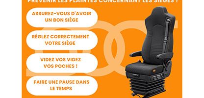 Prevenir les plaintes concertant les sieges