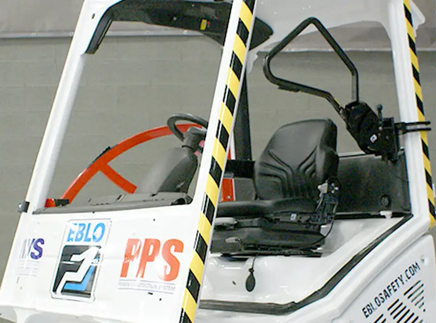 Veiligheidssysteem van EBLO voor heftruck 