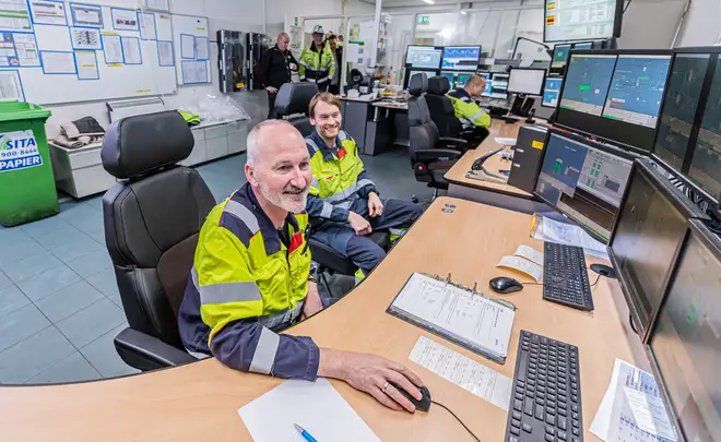 Control room with UnitedSeats seats by EBLO