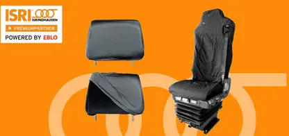Protective cover for isri seat